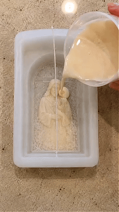 ⏳ Last Day 49% OFF – ✝️ 2-Piece Good Shepherd Jesus 3D Candle Mold Set | Sculpted Cross. Lamb & Floral Relief for Faith-Inspired Handmade Candles 🕯️✨