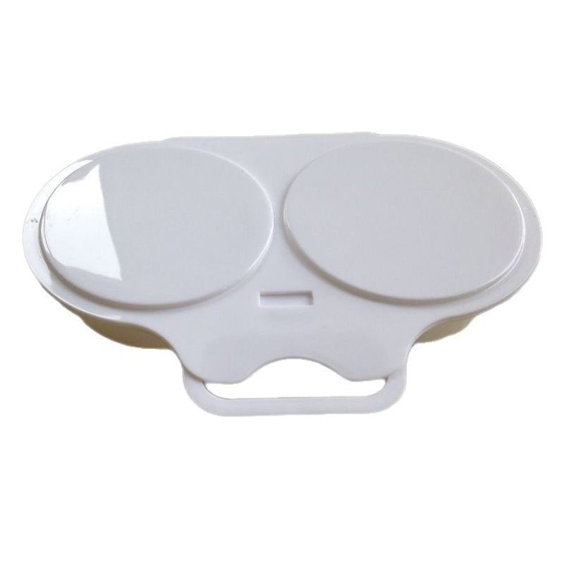 🍳 BUY 1 GET 1 FREE! ✨ Dual Cavity Microwave Egg Poacher – Quick Oil-Free Cooking. Food-Grade PP & Versatile Kitchen Essential 💫