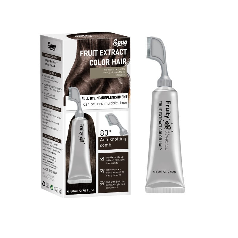 ✨ Salon-Grade Ammonia-Free Hair Color Comb | Effortless No-Mix Botanical Dye for Vibrant. Healthy Hair