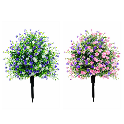 🌱🌱artificial potted trees with ground stake