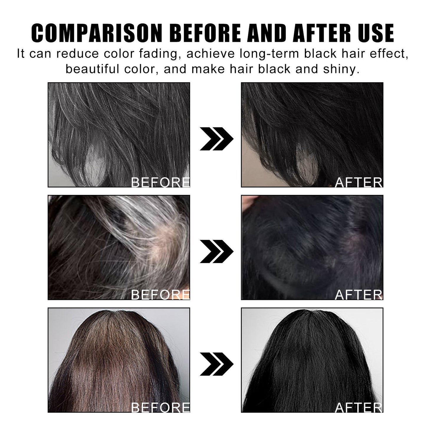 ✨ Salon-Grade Ammonia-Free Hair Color Comb | Effortless No-Mix Botanical Dye for Vibrant. Healthy Hair