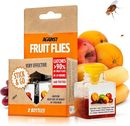 🔥Ultra-Strong Fruit Fly Trap - User Friendly (Up to 3 Weeks per Bottle)