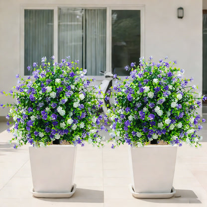 🌱🌱artificial potted trees with ground stake