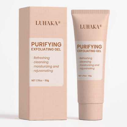Luhaka® Purifying Exfoliating Gel for Acanthosis Nigricans, Exfoliation, Dark Spots, Skin Tags, and Eczema