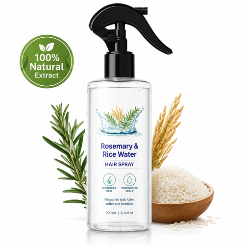 Nature x Science Rosemary Water and Rice Water |100% Natural Extract | Soft & Smooth Hair Non-Greasy & Fast Absorbing | 200 ml