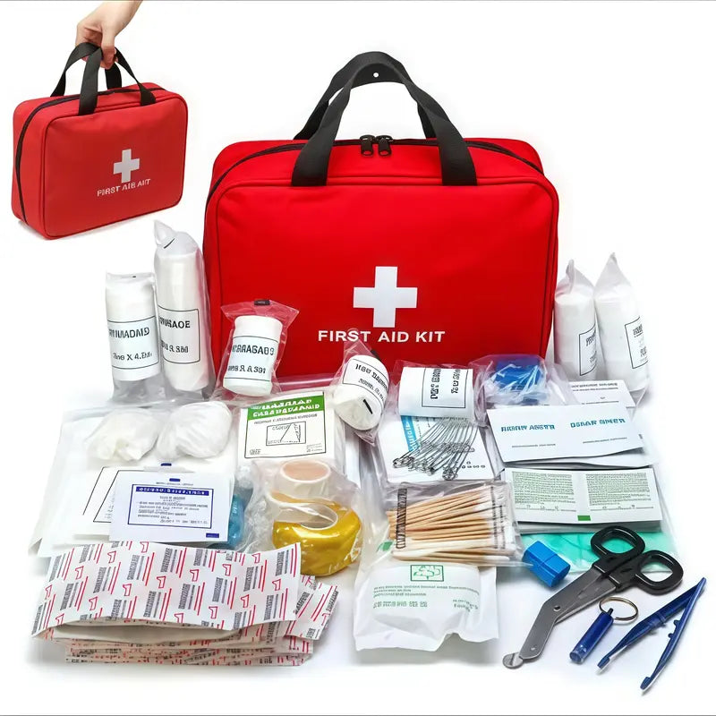 First Aid Kit – High-quality. waterproof. and portable trauma first aid kit. suitable for various emergency situations.