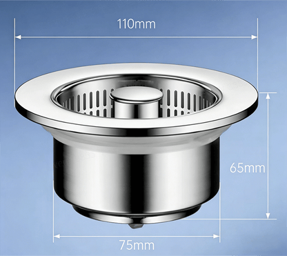 🔥🔥Upgraded 3 in 1 Kitchen Sink Drain Strainer