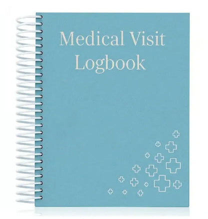 🩺❤️Doctor-Approved Medical Visit Logbook Your Essential Medical Planner & Health Companion