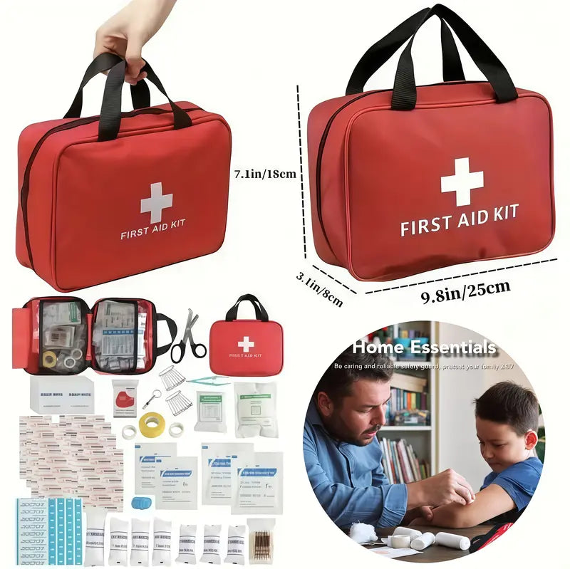 First Aid Kit – High-quality. waterproof. and portable trauma first aid kit. suitable for various emergency situations.