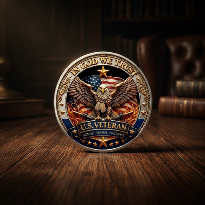 🔥Last Day 50% OFF🔥250 Years of Freedom Veteran Tribute Badge