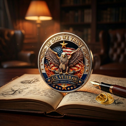 🔥Last Day 50% OFF🔥 250 Years of Freedom Veteran Tribute Souvenir (1776–2026)
