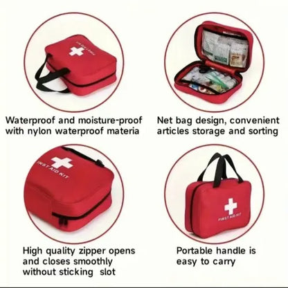 First Aid Kit – High-quality. waterproof. and portable trauma first aid kit. suitable for various emergency situations.