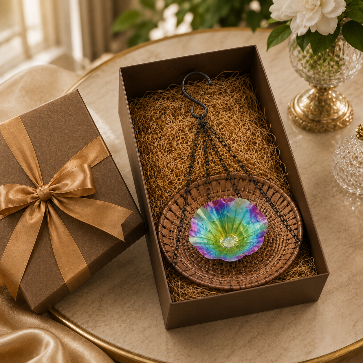 Vintage Hanging Bird Feeder – Bring Nature & Beauty To Your Backyard