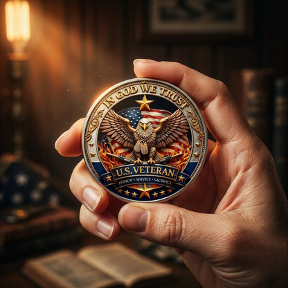 🔥Last Day 50% OFF🔥250 Years of Freedom Veteran Tribute Badge