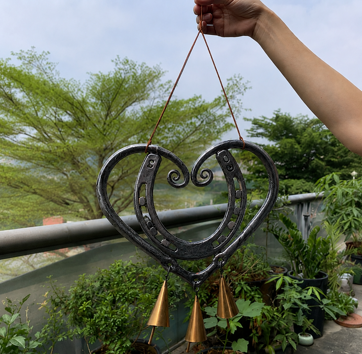 The Horseshoe Heart Wind Chime ❤🐎 ( by Jordan Maynard®)
