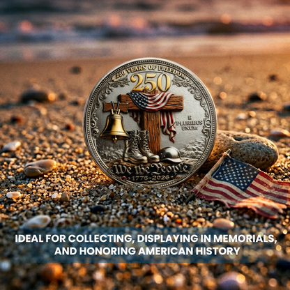 🔥Last Day 50% OFF🔥 250 Years of Freedom Veteran Tribute Souvenir (1776–2026)