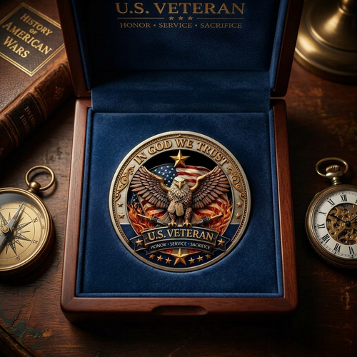 🔥Last Day 50% OFF🔥250 Years of Freedom Veteran Tribute Badge