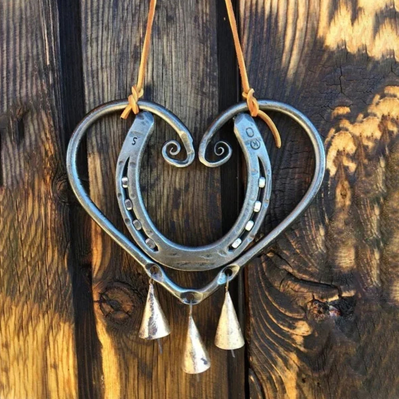 The Horseshoe Heart Wind Chime ❤🐎 ( by Jordan Maynard®)