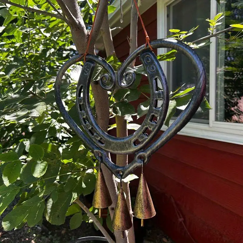 The Horseshoe Heart Wind Chime ❤🐎 ( by Jordan Maynard®)
