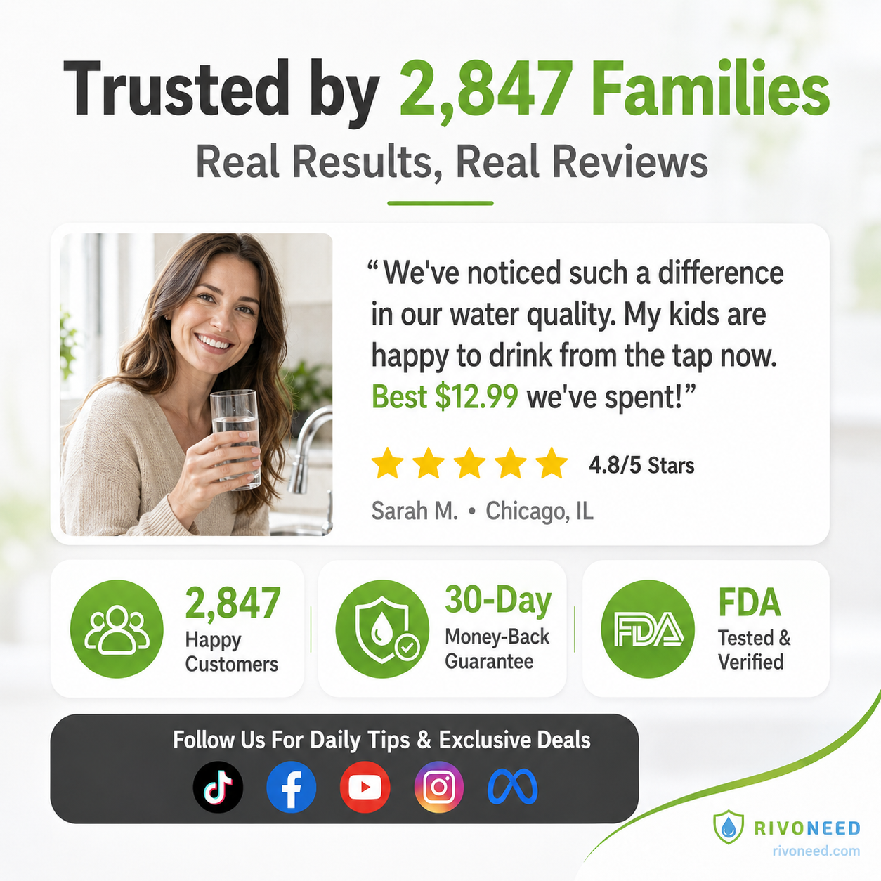 🥳2026 HOT SALE🥳💞50K+ SOLD! 🚰💧 50% OFF! Anti-Splash Kitchen Faucet Cotton Filter – Multi-layer PP cotton removes rust. sediment & impurities. Protects your tap water – cleaner. safer. better taste! 🛡️✨