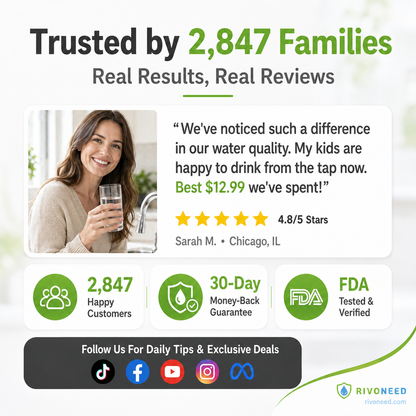 🥳2026 HOT SALE🥳💞50K+ SOLD! 🚰💧 50% OFF! Anti-Splash Kitchen Faucet Cotton Filter – Multi-layer PP cotton removes rust. sediment & impurities. Protects your tap water – cleaner. safer. better taste! 🛡️✨