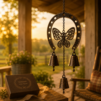 The Horseshoe & Butterfly Wind Chime ❤🐎 ( by Jordan Maynard)