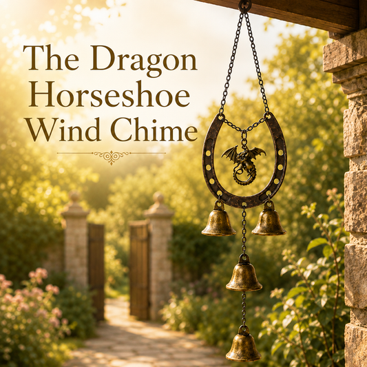 The Dragon Horseshoe Wind Chime