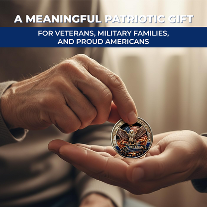 🔥Last Day 50% OFF🔥250 Years of Freedom Veteran Tribute Badge