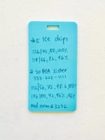 🩺Erasable Badge Note | Dual-Side Writable, Fade-Proof & No Blur (🖊Write. Wipe. Repeat.) 🎁Free Badge Clip Included📋