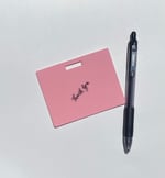 🩺Erasable Badge Note | Dual-Side Writable, Fade-Proof & No Blur (🖊Write. Wipe. Repeat.) 🎁Free Badge Clip Included📋