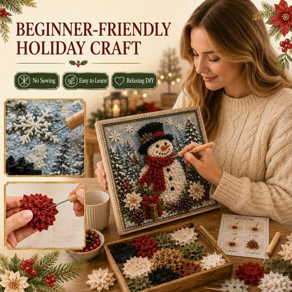 🎁🎅3D Christmas Fabric Stamping Set
