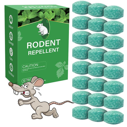 Peppermint Cinnamon Oil Mice Repellent for Squirrel Rats Spider Pests. Mice Repellent for Indoor/Outdoor Use