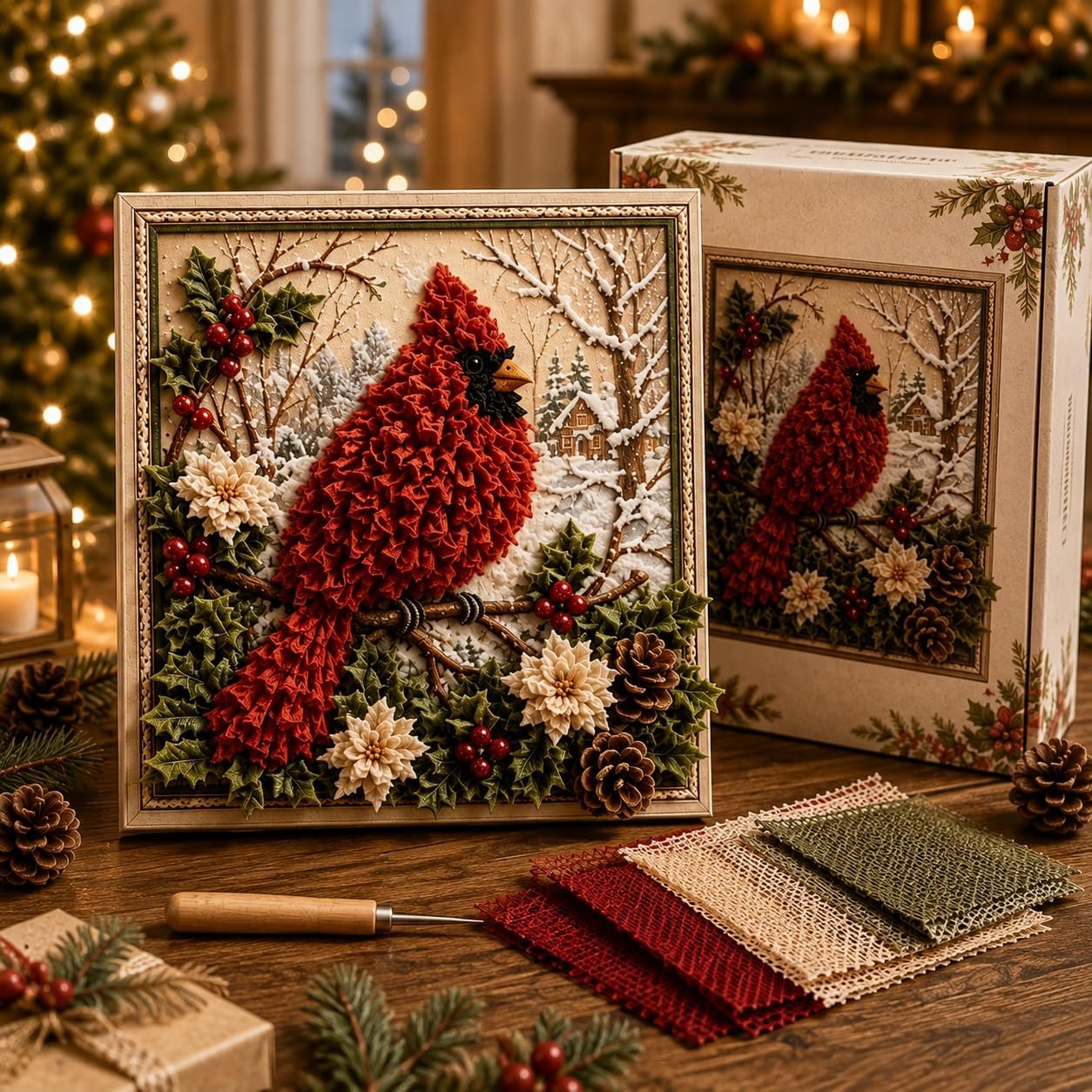 🐦Cardinal Christmas