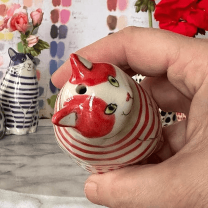 🎉Limited Edition - Hand-Painted Cat Vase Collection