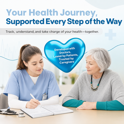 🩺❤️Doctor-Approved Medical Visit Logbook Your Essential Medical Planner & Health Companion