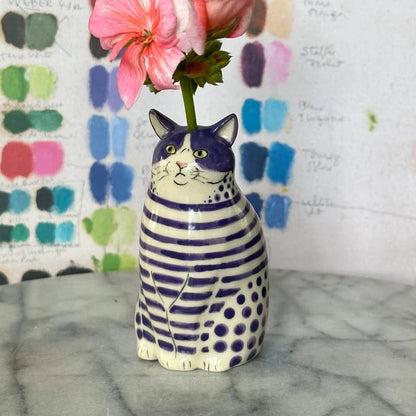 🎉Limited Edition - Hand-Painted Cat Vase Collection