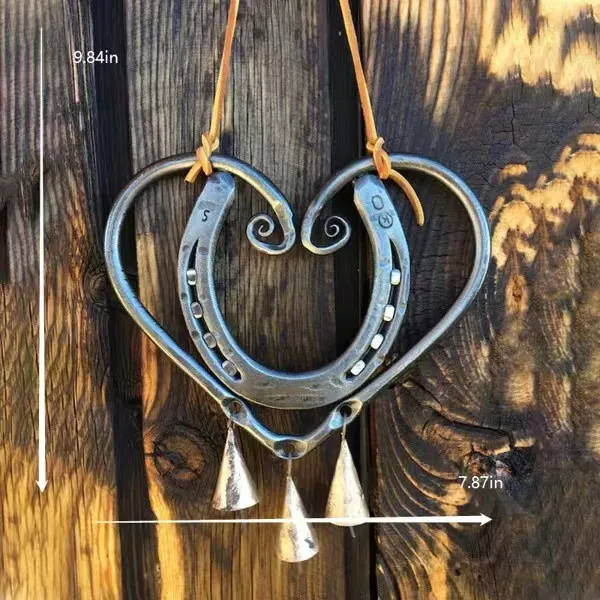 The Horseshoe Heart Wind Chime ❤🐎 ( by Jordan Maynard®)