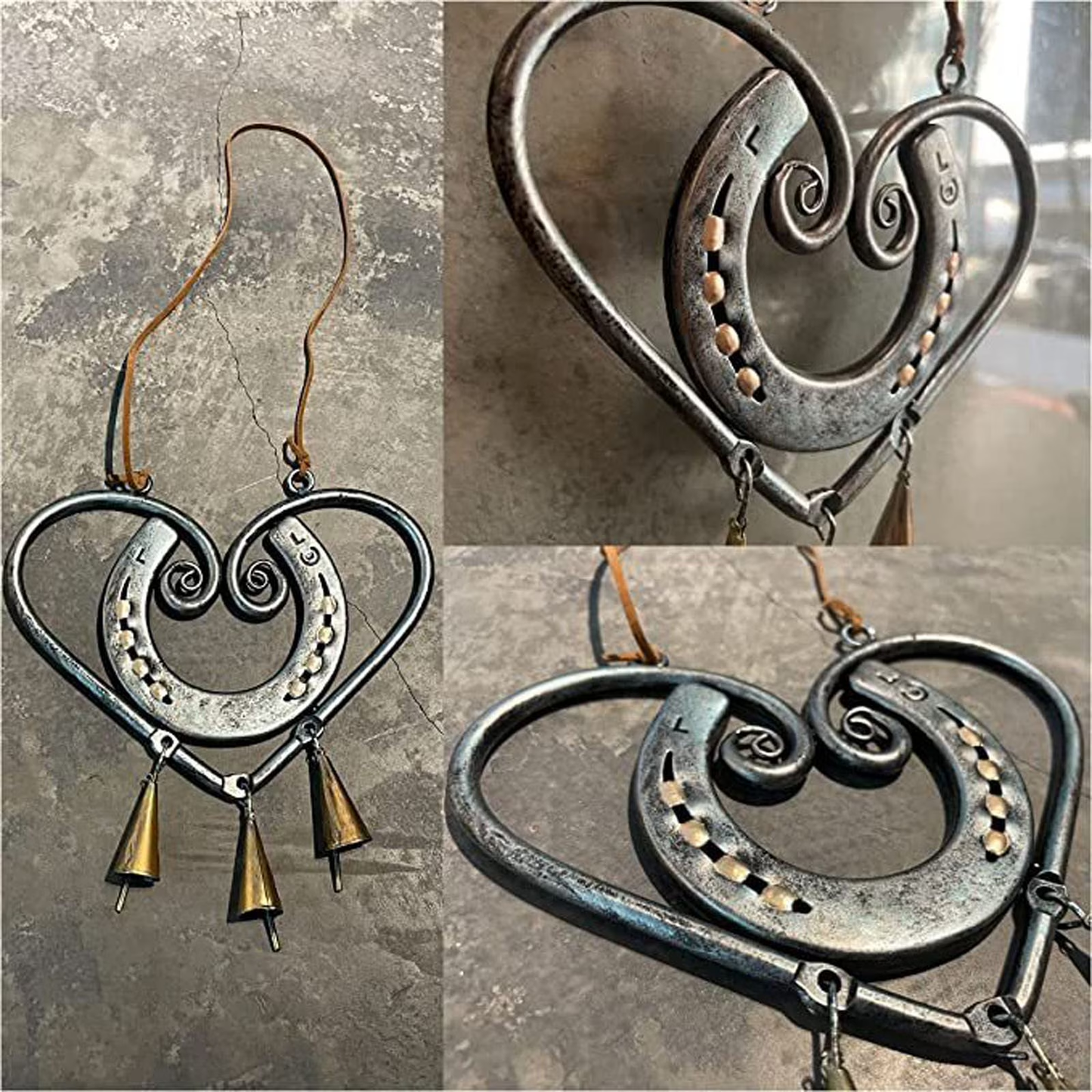 The Horseshoe Heart Wind Chime ❤🐎 ( by Jordan Maynard®)