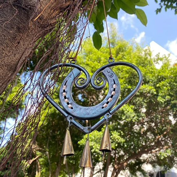 The Horseshoe Heart Wind Chime ❤🐎 ( by Jordan Maynard®)