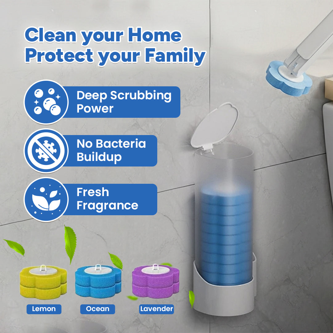 Disposable Toilet Cleaning Tool Set