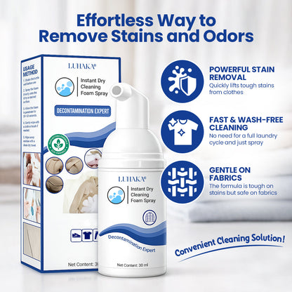 Luhaka® Instant Dry Cleaning Foam Spray