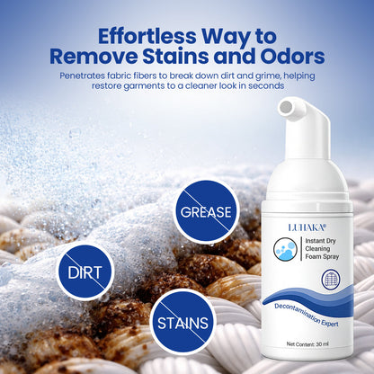 Luhaka® Instant Dry Cleaning Foam Spray