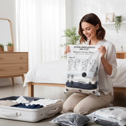 Cordless Vacuum Storage Compression Bag Set