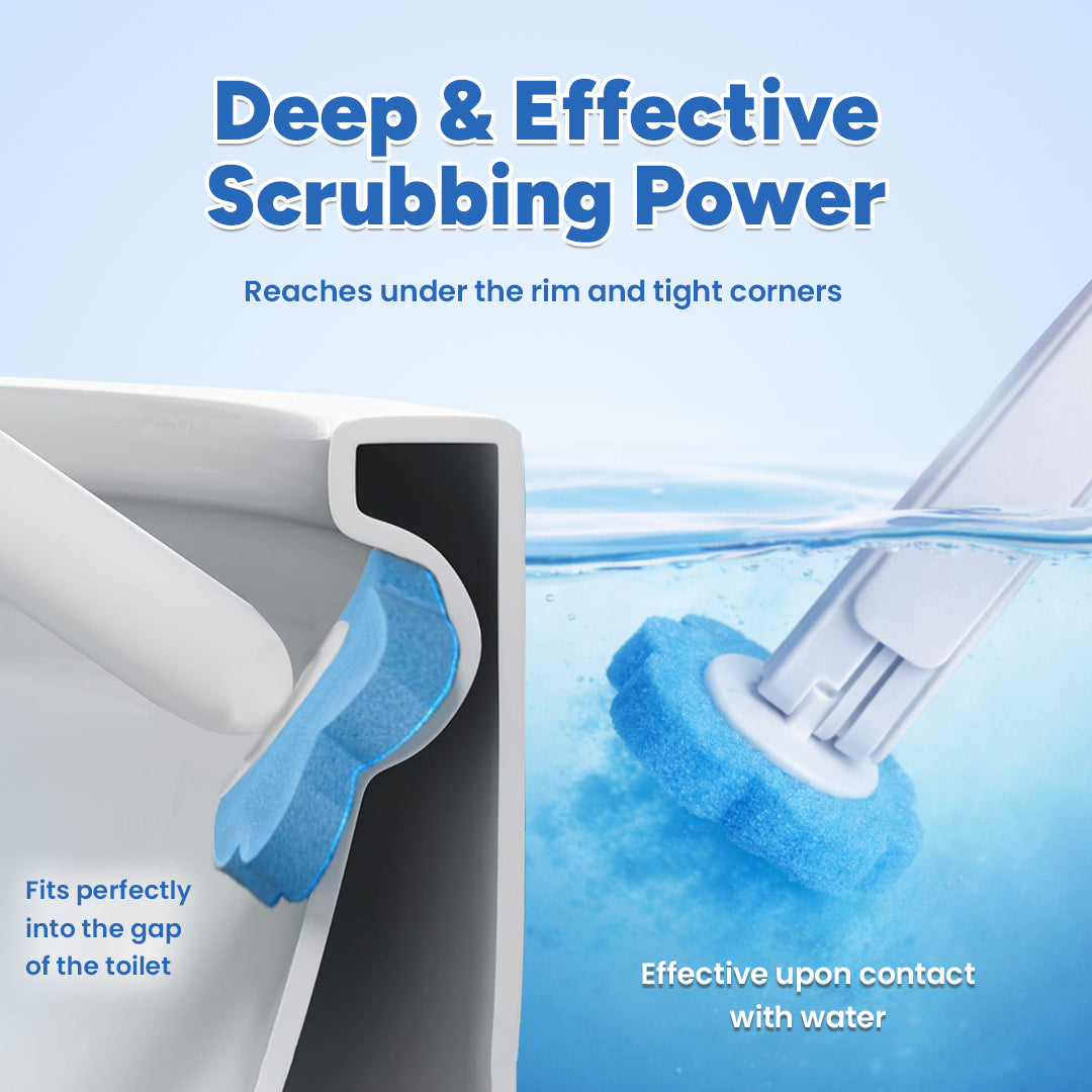 Disposable Toilet Cleaning Tool Set