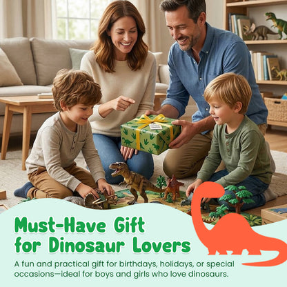 3D Flannel Blanket – Ultra-Soft Dinosaur Adventure Blanket for Kids