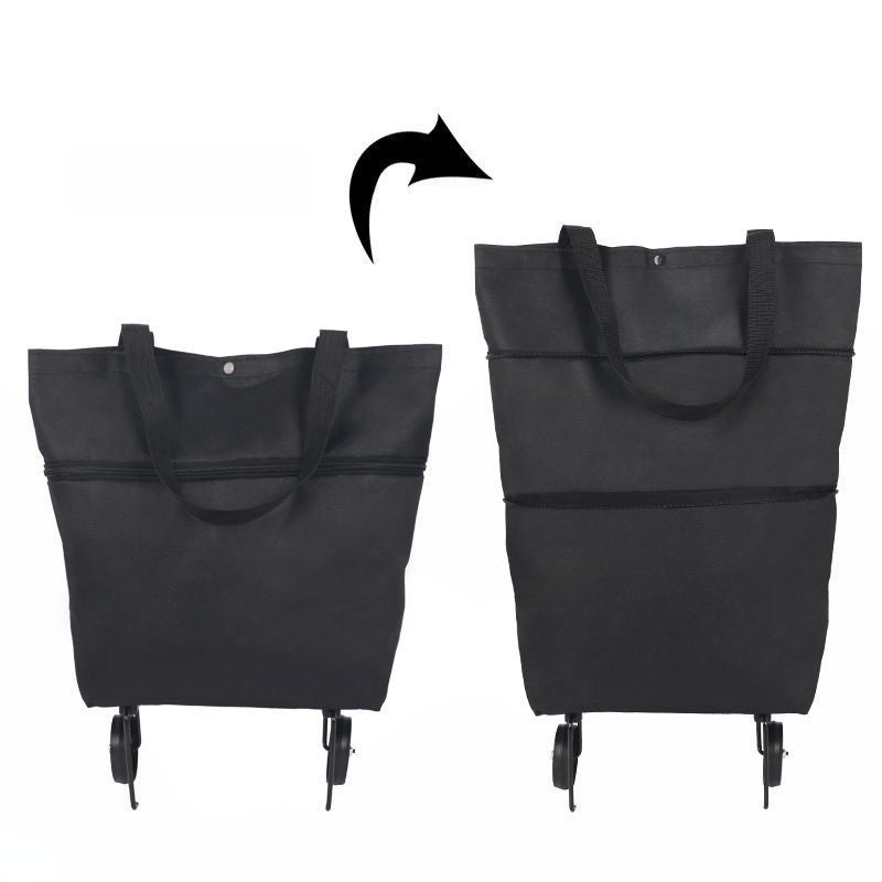 📢📢40% OFF !! ⏰2-in-1 Foldable Shopping Cart