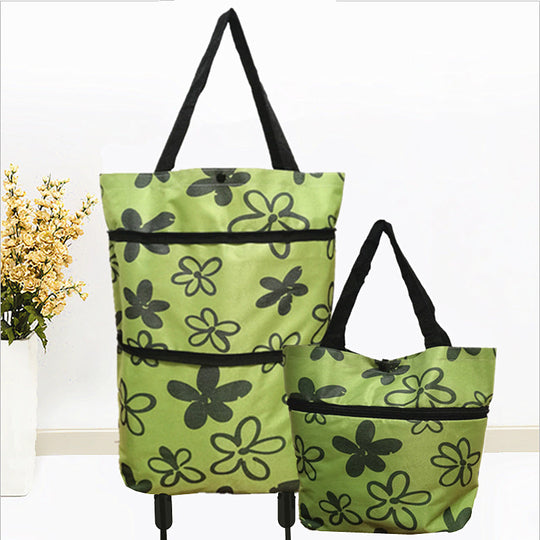 📢📢40% OFF !! ⏰2-in-1 Foldable Shopping Cart