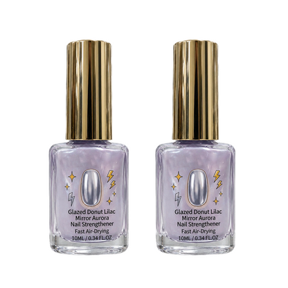 💜💅Last Day Special Price 70% OFF✨Lilac Glossy Mirror Nail Strengthener