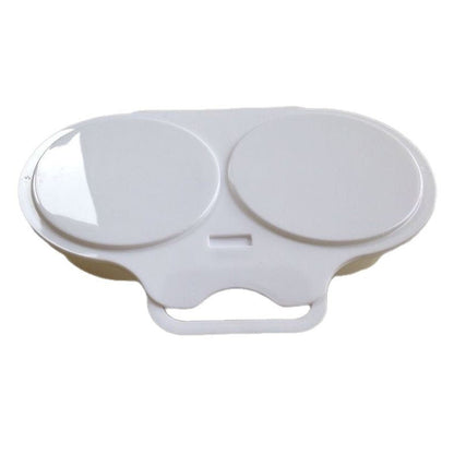🍳 BUY 1 GET 1 FREE! ✨ Dual Cavity Microwave Egg Poacher – Quick Oil-Free Cooking. Food-Grade PP & Versatile Kitchen Essential 💫