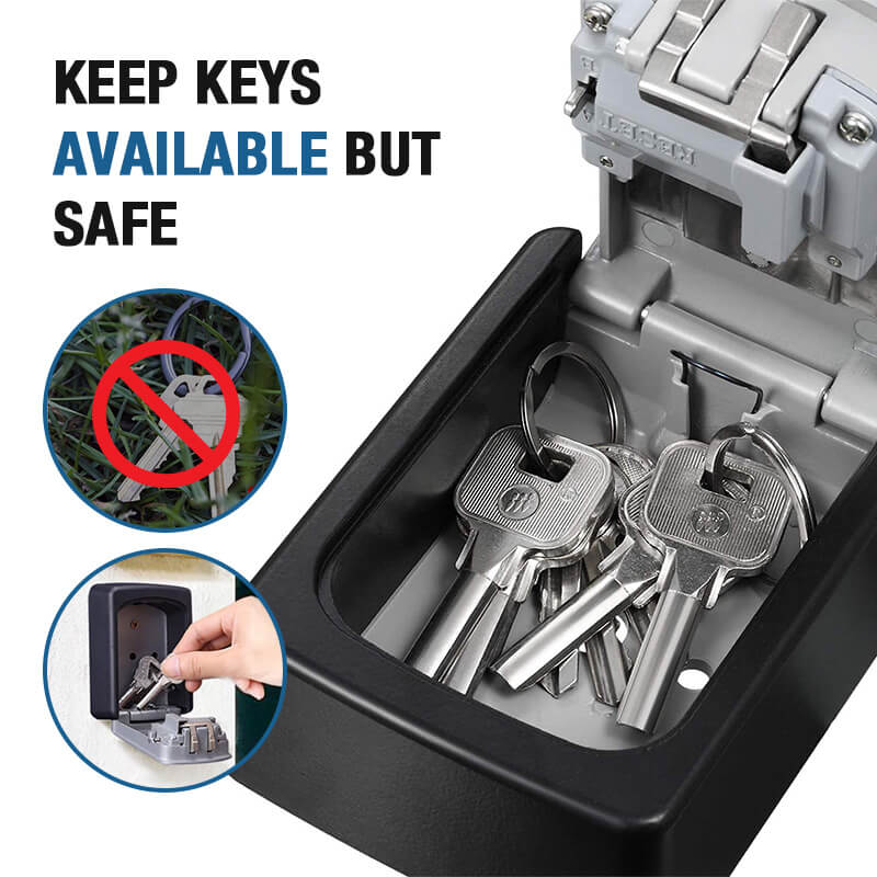 📢📢50% OFF !! ⏰Mountable Safe Key Box